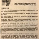 Grußwort Kono-Sensei 1991