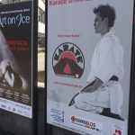 Werbung Karate in Baden